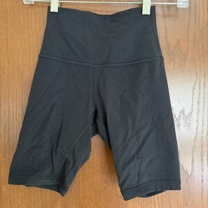 Lululemon Black Biker Shorts